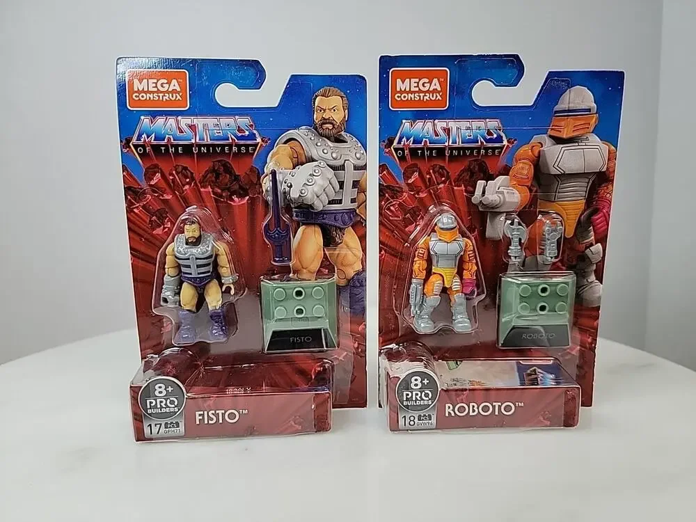 Mega Construx Masters of the Universe- Fisto & Roboto MOTU GPH71 GVW96 MOTU